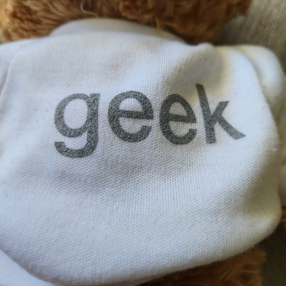 SharePoint Conference 2014 Vegas "Geek" Teddy Bear Plush Toy 11" Tech Memorabili - Picture 2 of 4